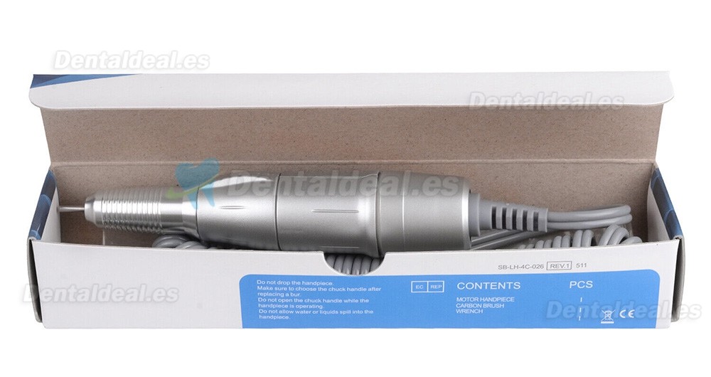 STRONG 120II Micromotor para Laboratorio Dental con Pieza de Mano 35000 RPM